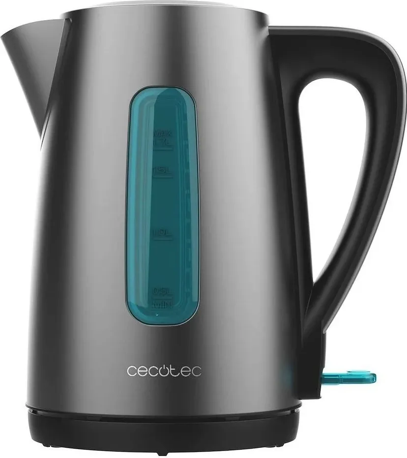Ibrik elektrik Cecotec Thermosense 210 Steel, 1.7L, 2200W, gri - 1