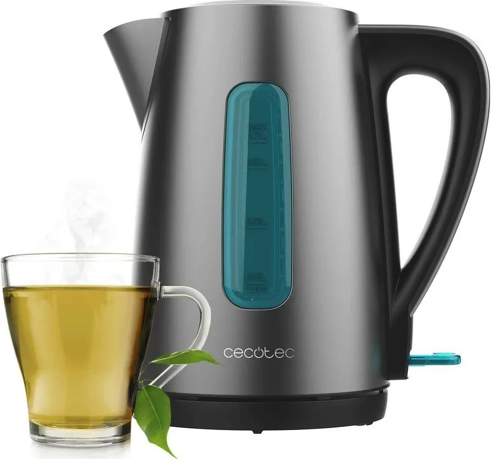 Ibrik elektrik Cecotec Thermosense 210 Steel, 1.7L, 2200W, gri - 2