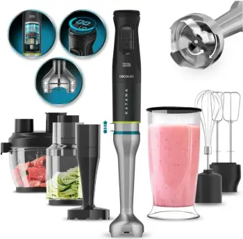 Blender Cecotec Katana 15 TotalDestroy Full G Screen, 1500W, turbo, i zi
