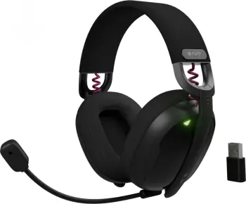 Kufje gaming Genesis Fury Fukya F6, Bluetooth, pa tela, over ear, me mikrofon, të zeza