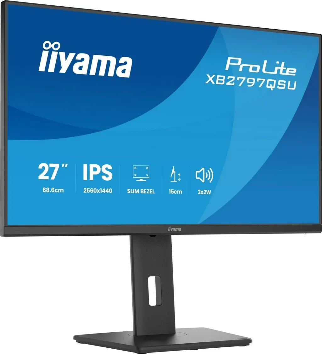Monitor iiyama ProLite XB2797QSU-B1, 27 inch, IPS, 2560x1440, LED, i zi - 5