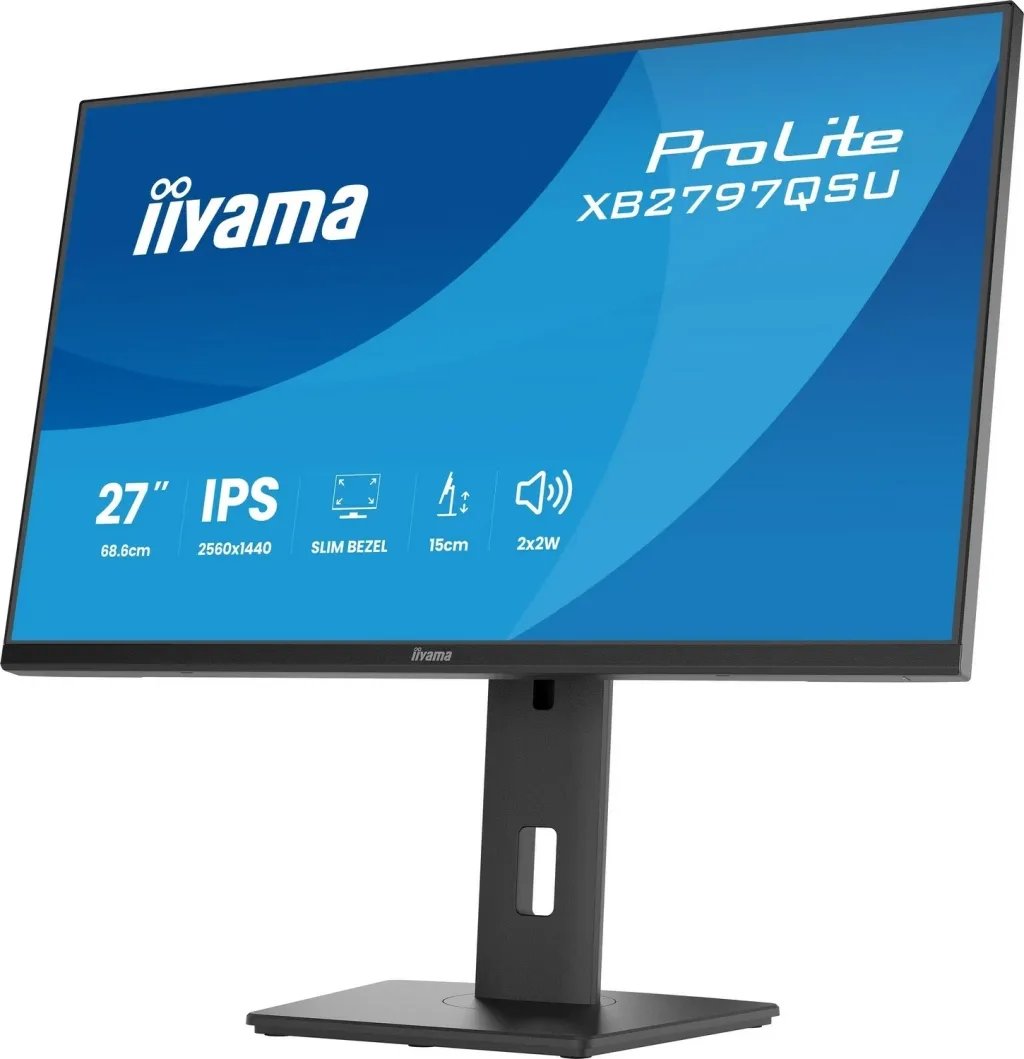 Monitor iiyama ProLite XB2797QSU-B1, 27 inch, IPS, 2560x1440, LED, i zi - 9