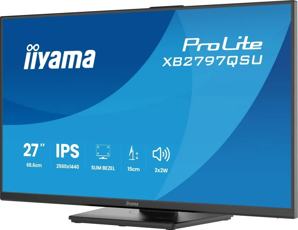 Monitor iiyama ProLite XB2797QSU-B1, 27 inch, IPS, 2560x1440, LED, i zi - 10