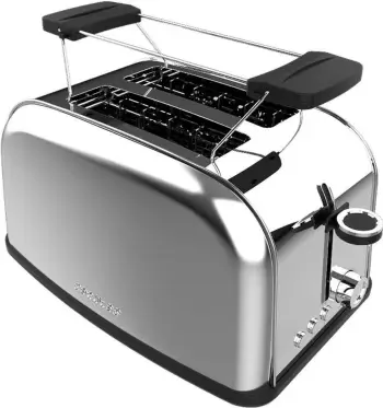 Toster Cecotec Toastin' time 850, 850W, ngjyrë argjendtë