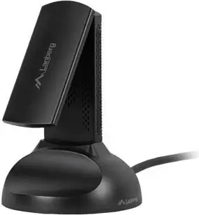 Karte rrjeti wireless Lanberg NC-3000-WI, USB 3.0, Wi-Fi 6, e zezë