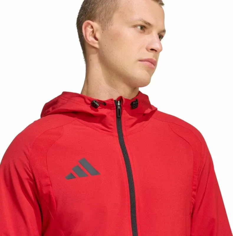 Jakne meshkuj adidas Tiro 26 Travel KD3337, e kuqe - 4