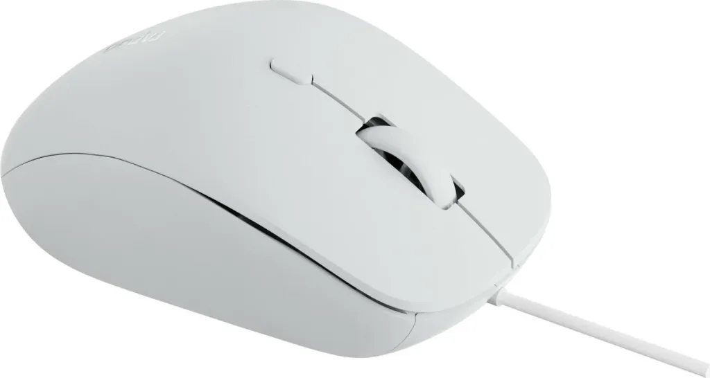 Maus Rapoo N500, ergonomik, 3600 DPI, i bardhë - 2