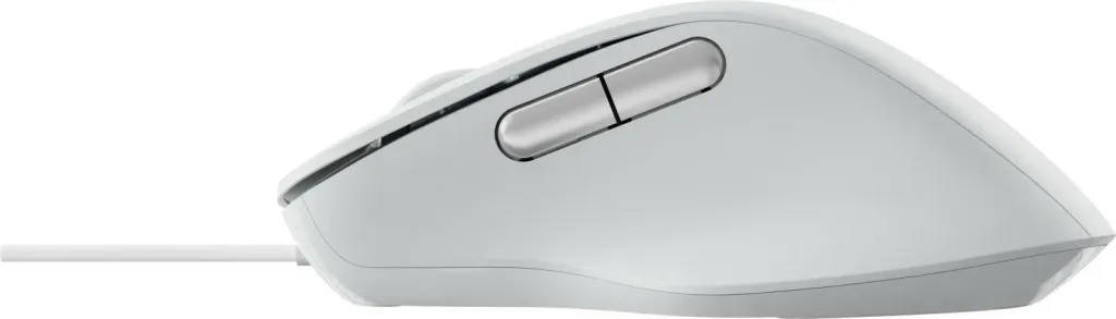 Maus Rapoo N500, ergonomik, 3600 DPI, i bardhë - 3