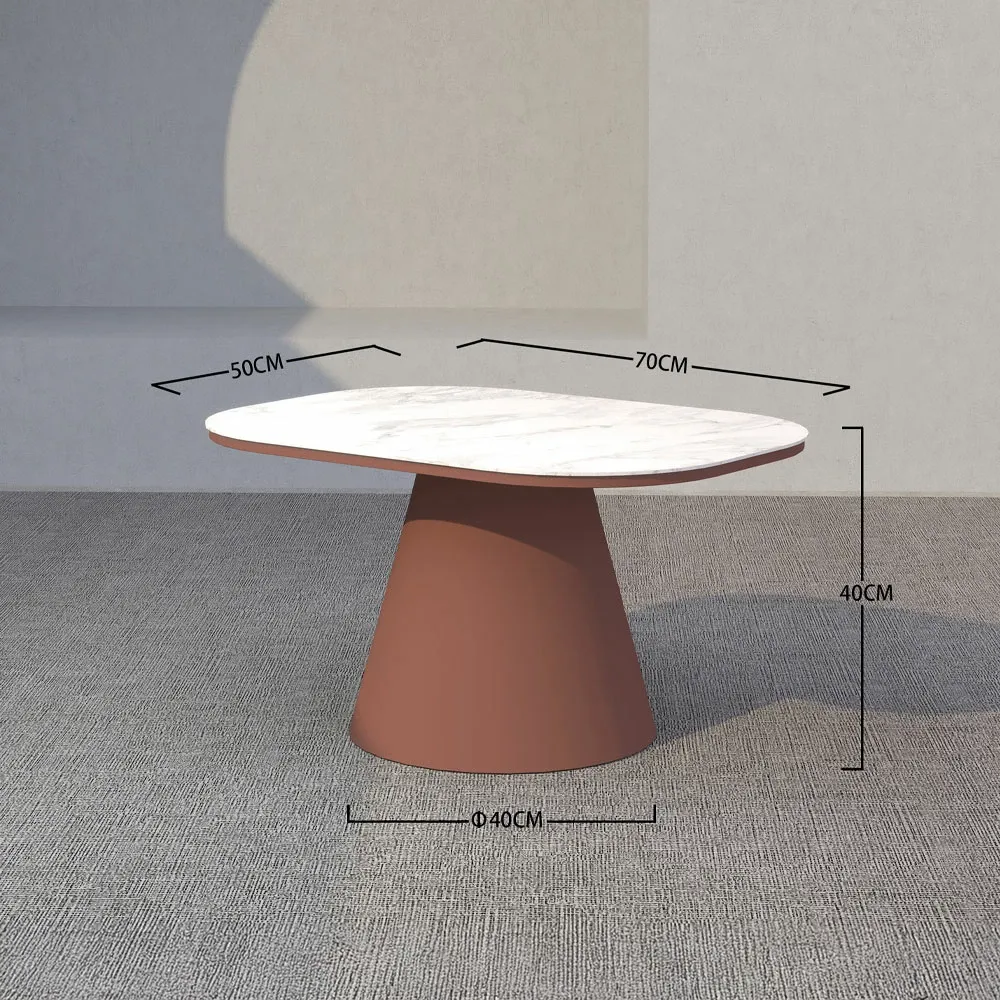 Set lounge TORRE 1+2+2, terrakote, 198x81x66cm - 14