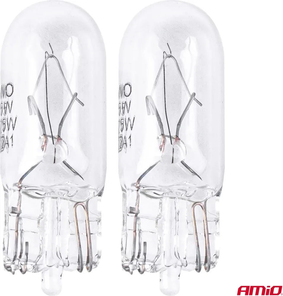 Poça Halogjen T10 W5W W2.1x9.5d 12V – 2 copë (blister) - 2