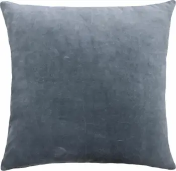 Jastëk dekorativ SOLIDI, 50x50cm, material stof, ngjyrë kaltër