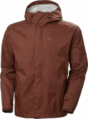 Jakne për meshkuj Helly Hansen, të kuqe dhe të kafe