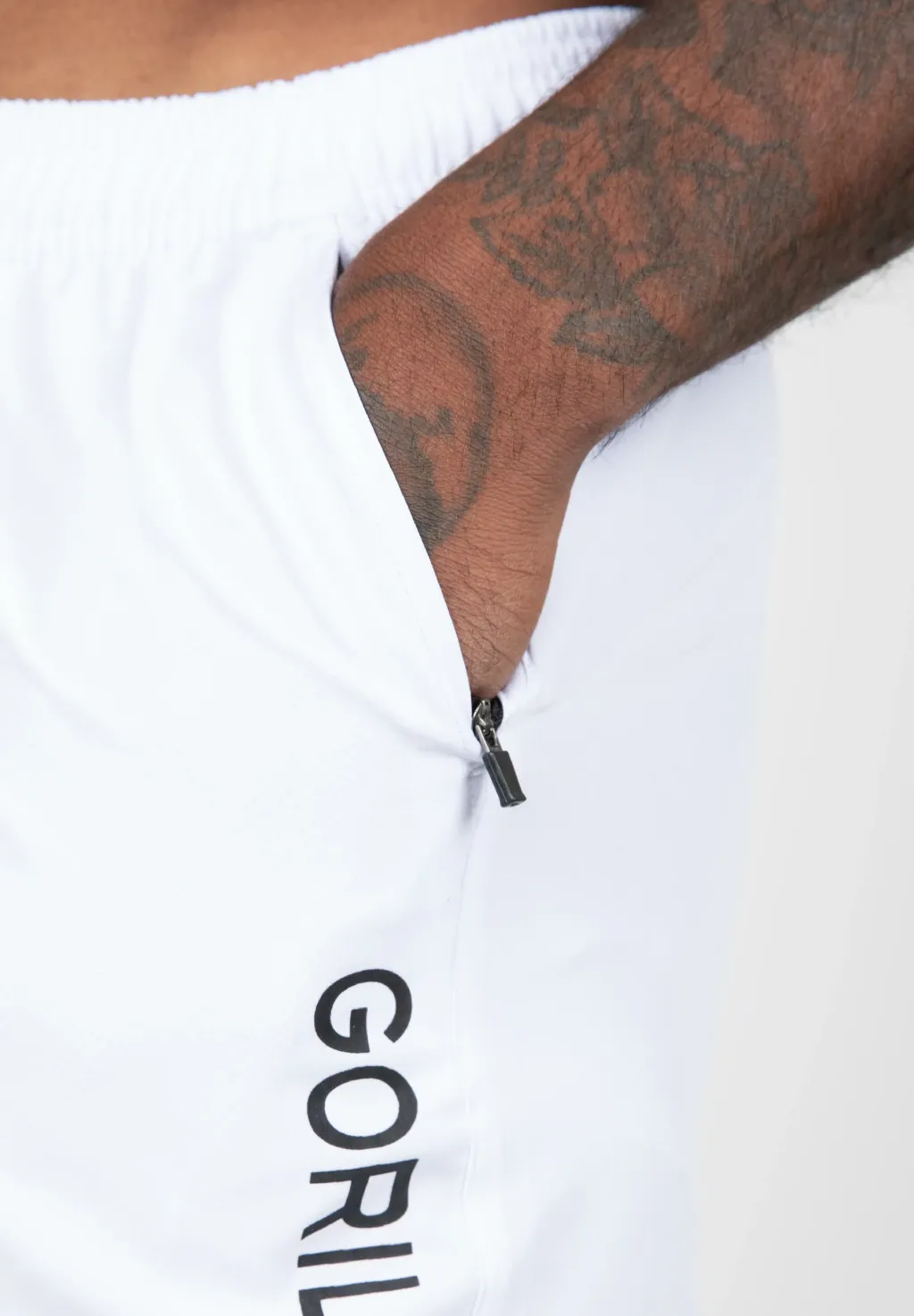 Pantallona të shkurtra Clarkson - të bardha - 4