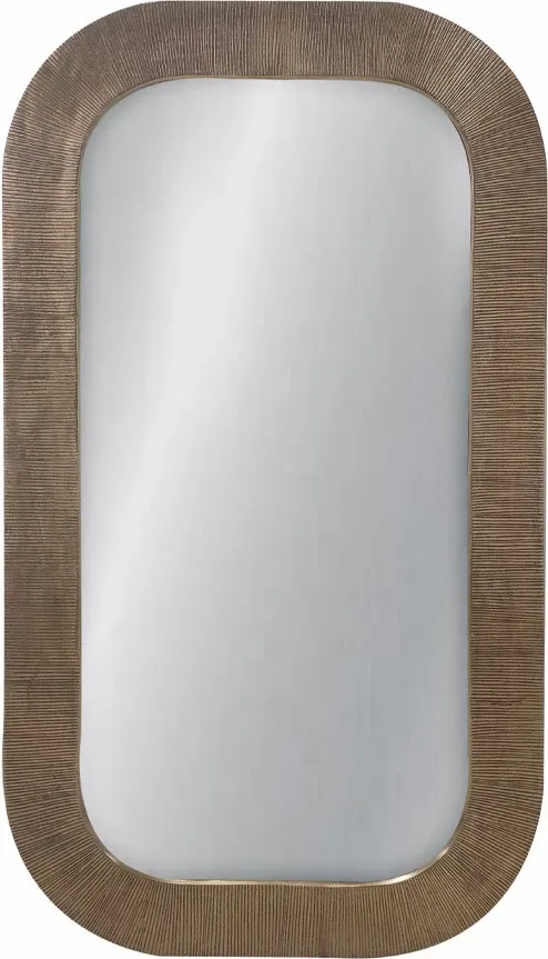 Pasqyrë MAGRO 91, ngjyrë bronzi antik, 65.5x2x91cm - 1