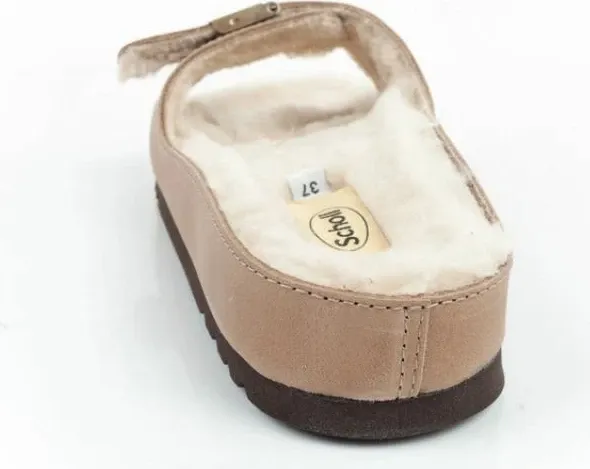 Flip-flop femra Scholl, bezhë - 5