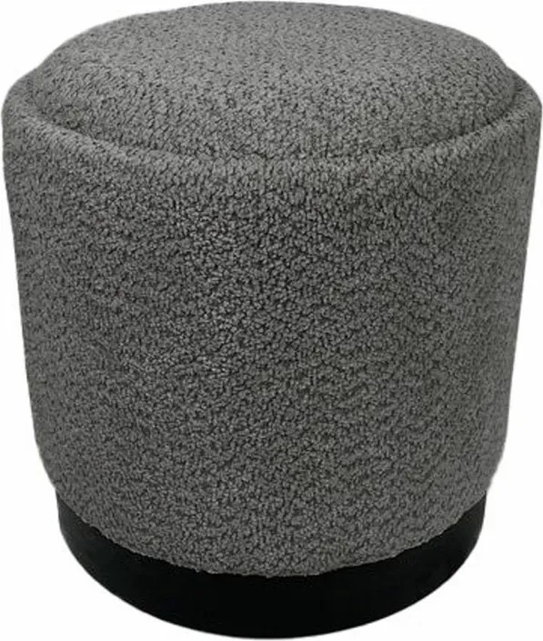 Stool Due Piani, ngjyrë gri e çelët, 40x40x42cm - 1