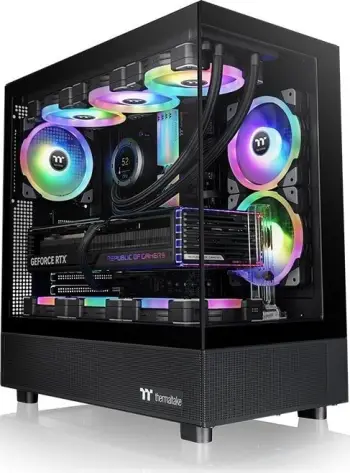 Kasë Thermaltake View 270 TG ARGB, e zezë, Midi Tower