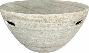 Tavolinë qendrore Lithos, bezhë, 68x68x36cm