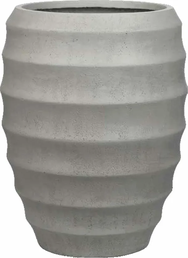 Vazo FLORRA, 50.7x50.7x67.7cm, MgO, gri - 1