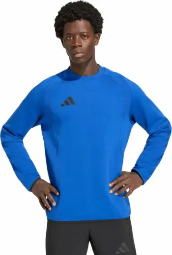 Duks për meshkuj adidas Tiro 26 Travel Crew KD1146, i kaltër