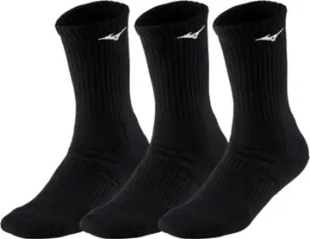 Çorape sportive Mizuno Training Mid 32GX250509, set 3 palë, unisex, të zeza