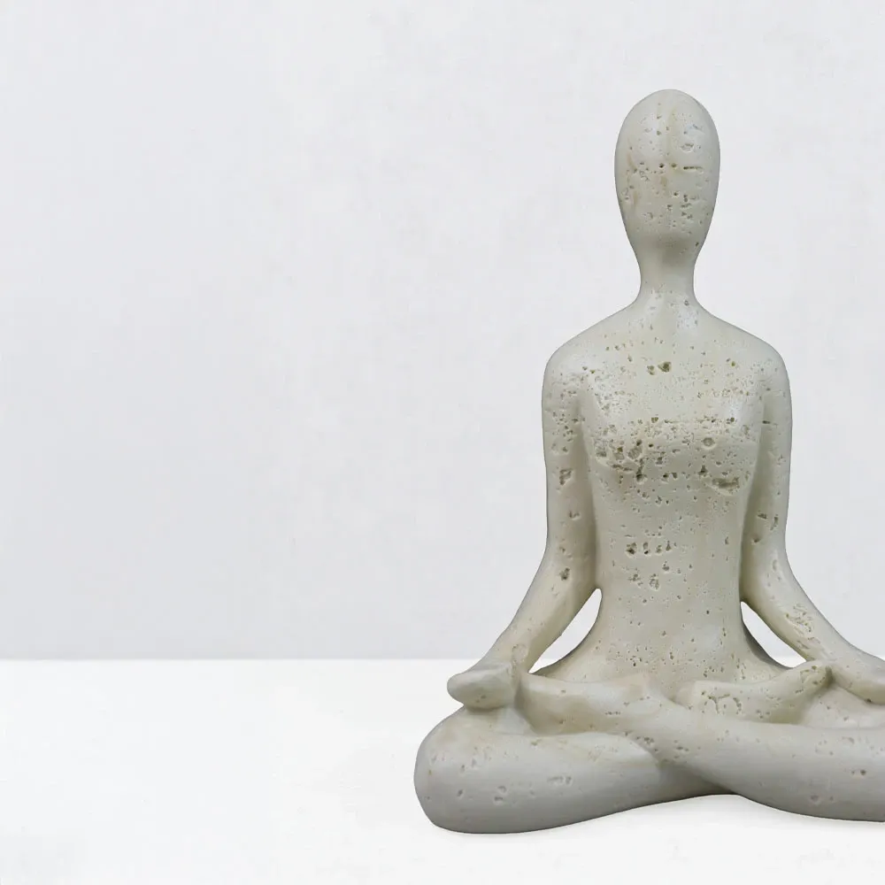 Dekor MORPH III, trup, 13x7.5x17.5cm, rrëshirë, bezhë - 2