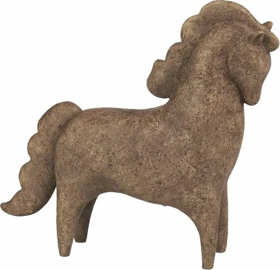 Dekor kali, ngjyrë kafe, 28.1x7.1x25.3cm, rrëshirë - 1