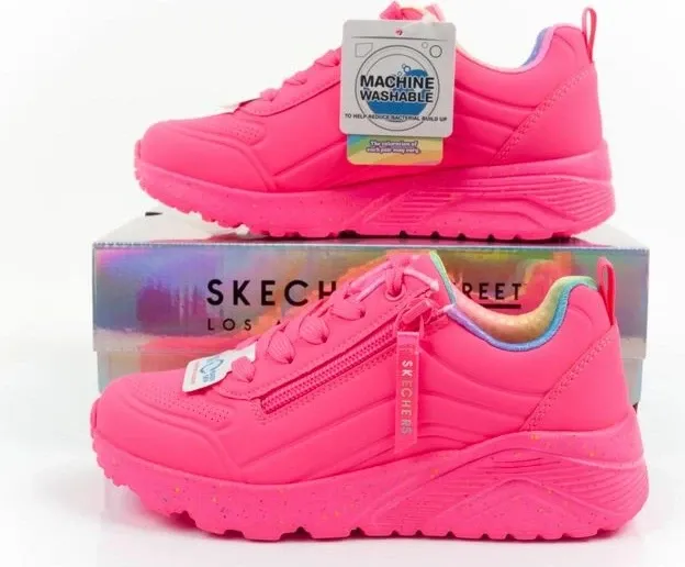 Atlete fëmijësh Skechers Uno Lite, rozë - 10