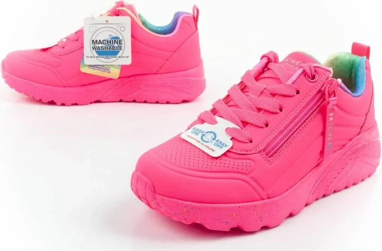 Atlete fëmijësh Skechers Uno Lite, rozë - 8