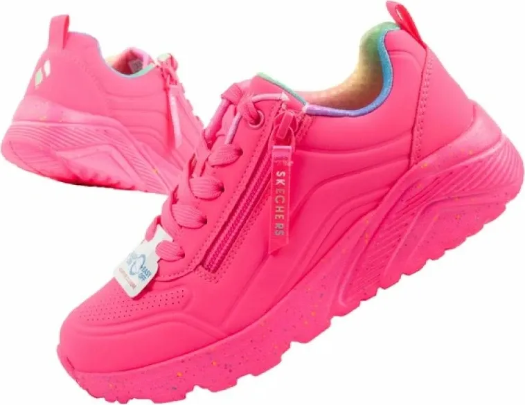Atlete fëmijësh Skechers Uno Lite, rozë - 1