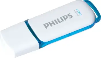 USB Philips Snow Edition Spring Green, 512GB, USB 3.0, e bardhë jeshile