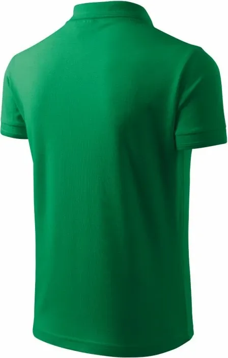 Fanellë polo për meshkuj Malfini, jeshile - 4