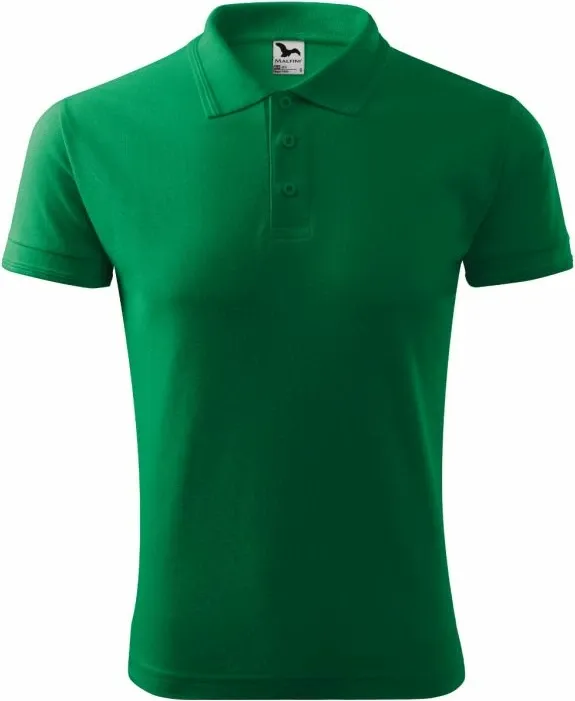Fanellë polo për meshkuj Malfini, jeshile - 2