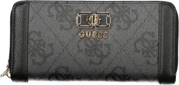 Portofol për femra GUESS JEANS KARNILLA, i zi