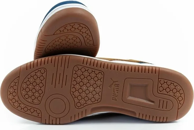 Atlete për meshkuj Puma Rebound v6, të bardha/navy/kafe - 9