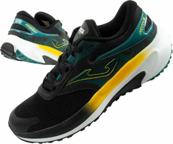 Atlete vrapimi Joma Active meshkuj, të zeza dhe kaltër - 1