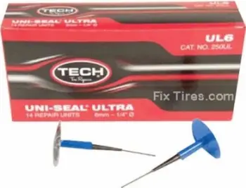 Set injeksione sfungjeri për riparim gome Trayal TECH UL6 6 mm (14 copë)