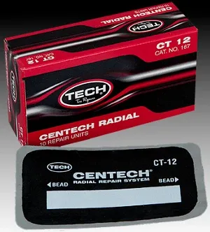 Patch riparimi gomash Trayal TECH CT-12 60 x 110 mm, paketim 10 copë - 1