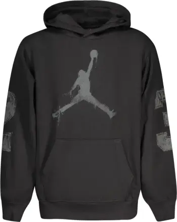 Duks për djem JORDAN zip-up, i zi