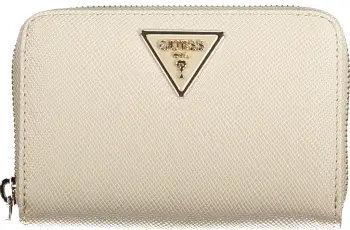 Portofol GUESS JEANS LAUREL II SLG për femra, bezhë