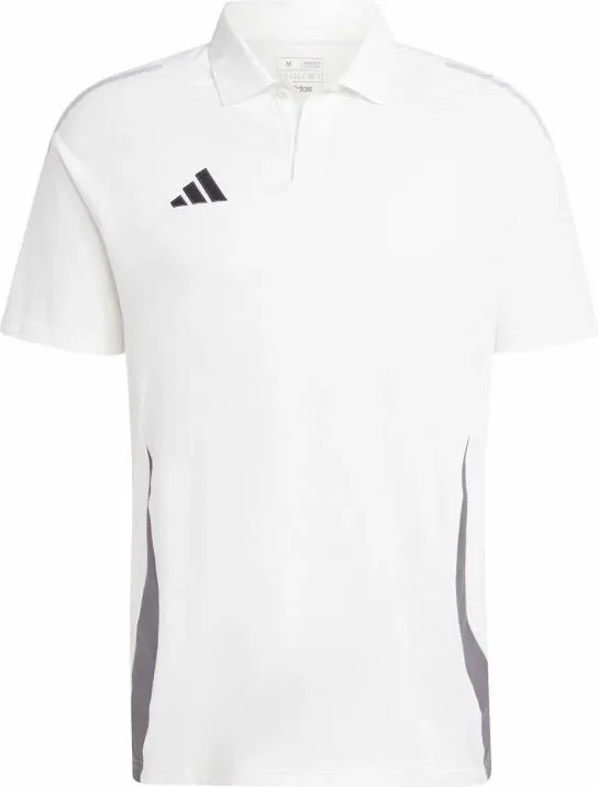 Maicë polo për meshkuj adidas Tiro 24, e bardhë - 1