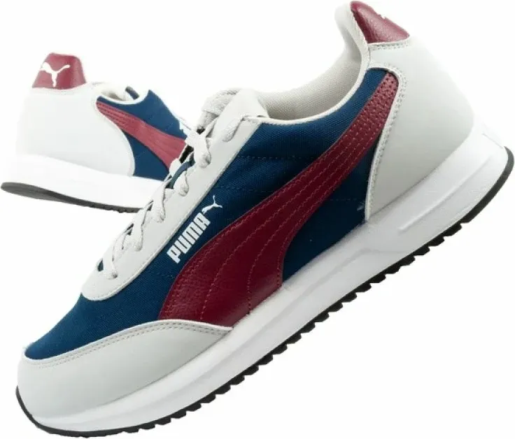 Atlete meshkuj Puma R78 Lightwind, gri/kaltër e errët - 1