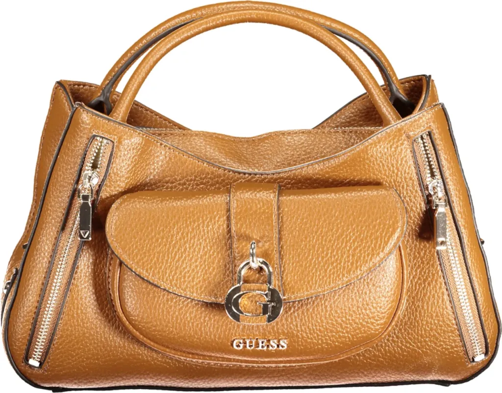 Çantë GUESS JEANS JESSA për femra, kafe - 1