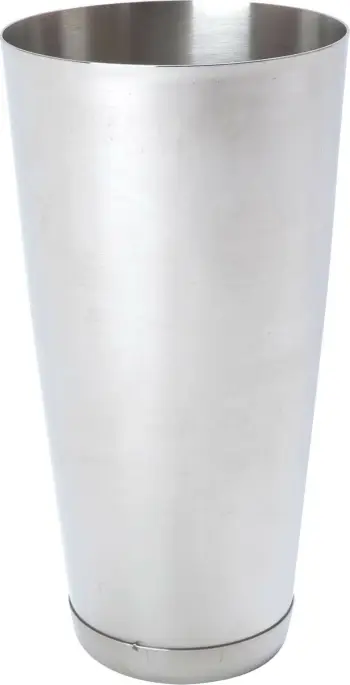 Shaker Boston, Bar Up, 0.8L 800 ml, diametër 90 mm, çelik inox me fund të rënduar, e zezë/gri