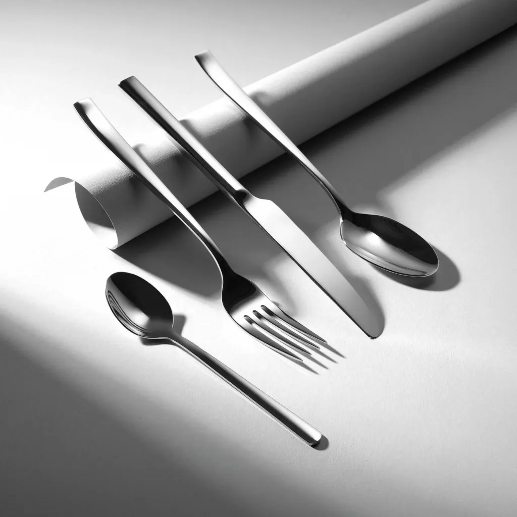 Pirun për ëmbëlsirë OVE Garda 185 mm, çelik inox 18/10, argjend, set 12 copë - 8