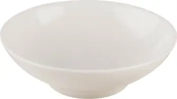 Tas porcelani Porland Dove 120 mm, krem, set 6 copë