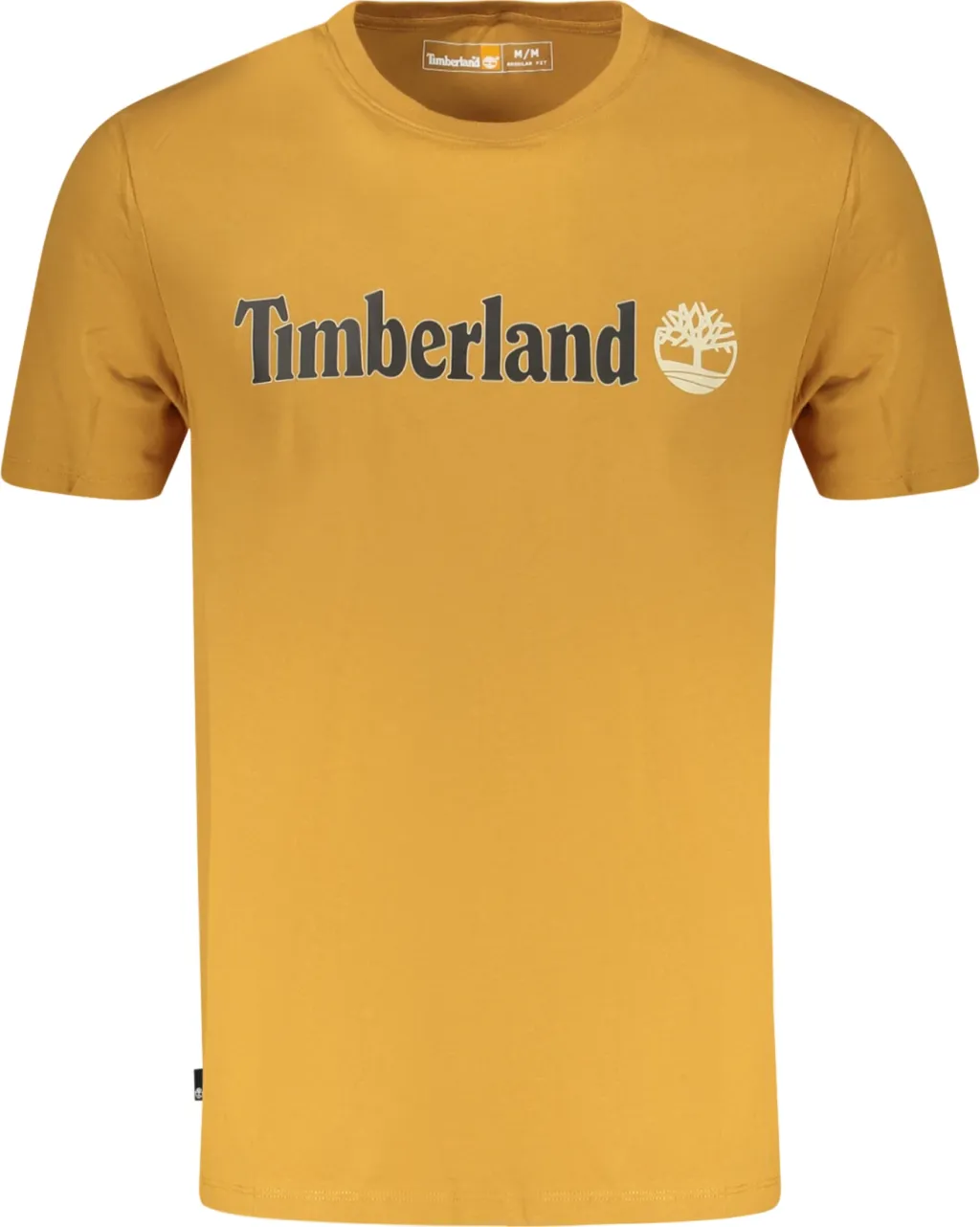 Maicë për meshkuj Timberland me menge të shkurta, kafe - 1