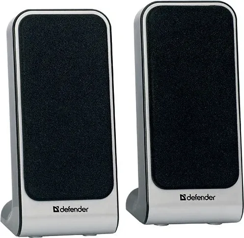 Altoparlantë me tela Defender IronKey SPK-225, ngjyrë e zezë - 1