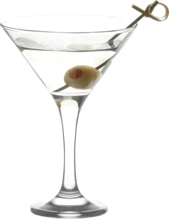 Gotë Martini LAV Sofia 175 ml, transparente, set 12 copë