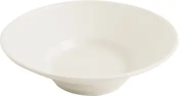 Tas ramen Porland Line 220 mm 820 ml porcelan, krem, set 6 copë